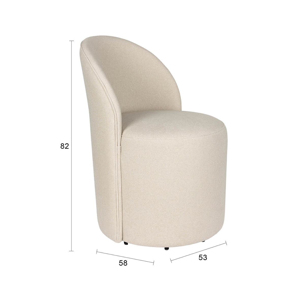 Plush Lounge Chair