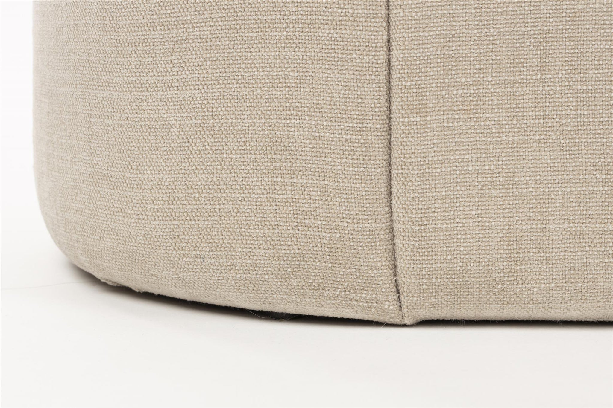 Puffy Beige Bench