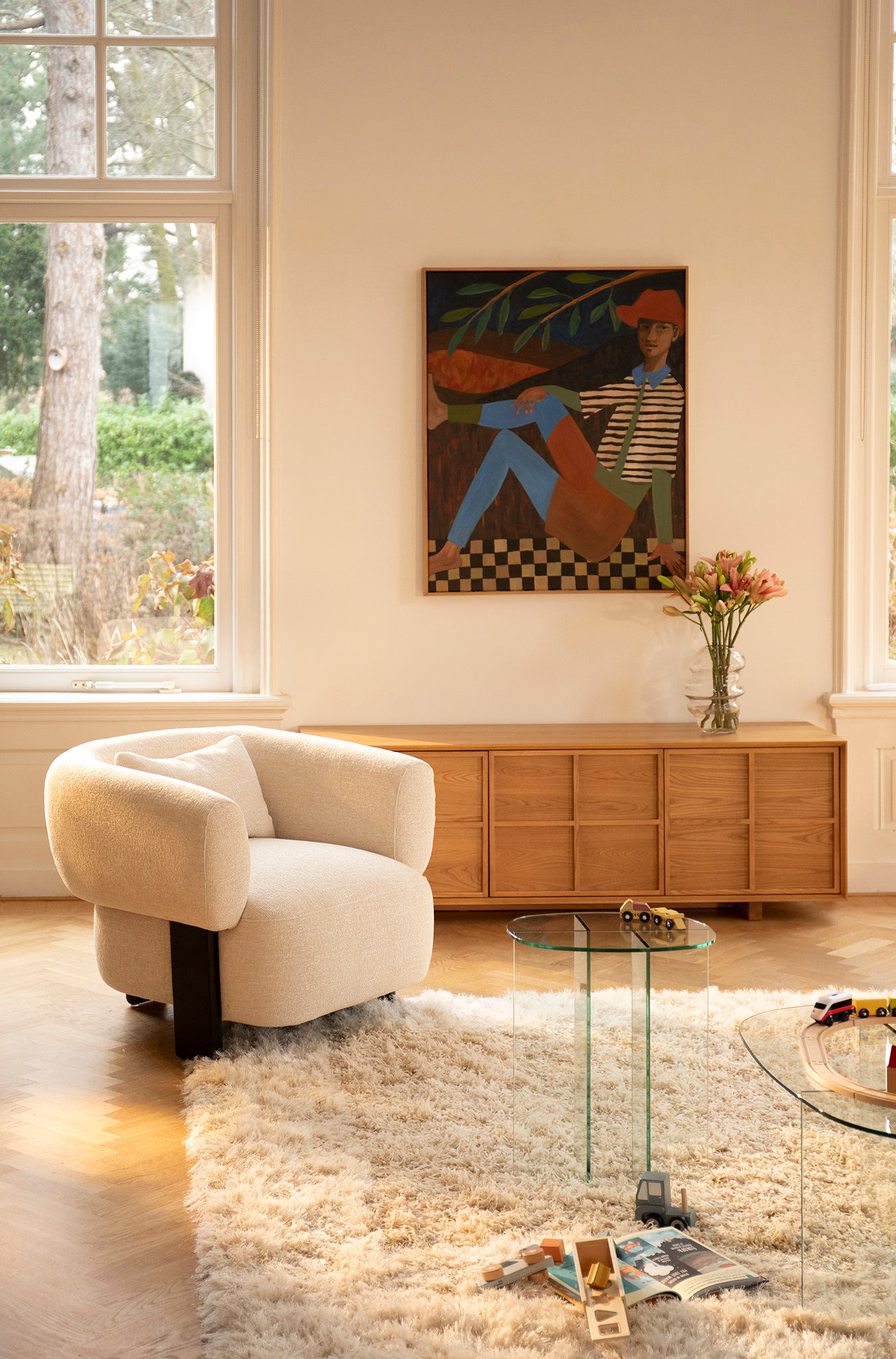 Raster Low Sideboard