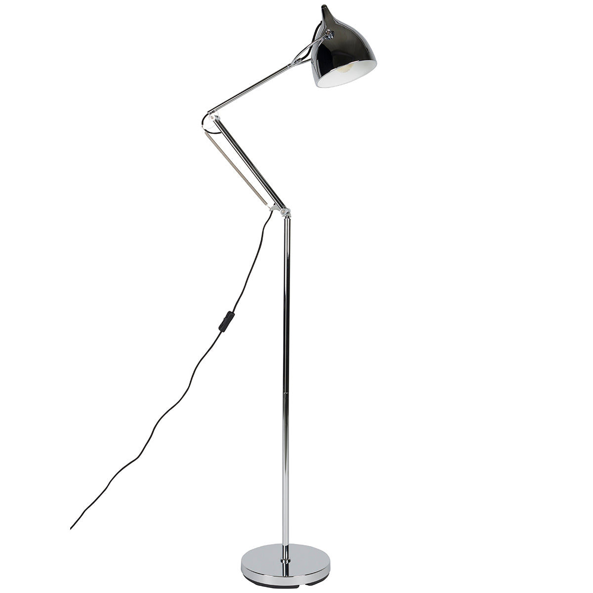 Reader Chrome Floor Lamp