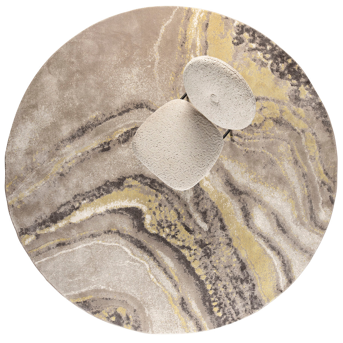 Solar Round Carpet