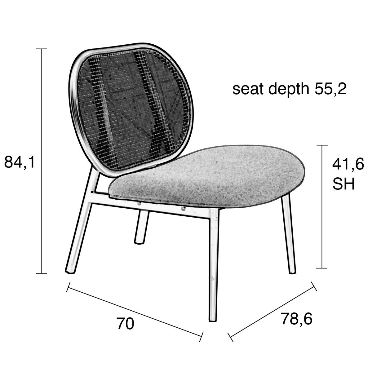 Spike Lounge Chair