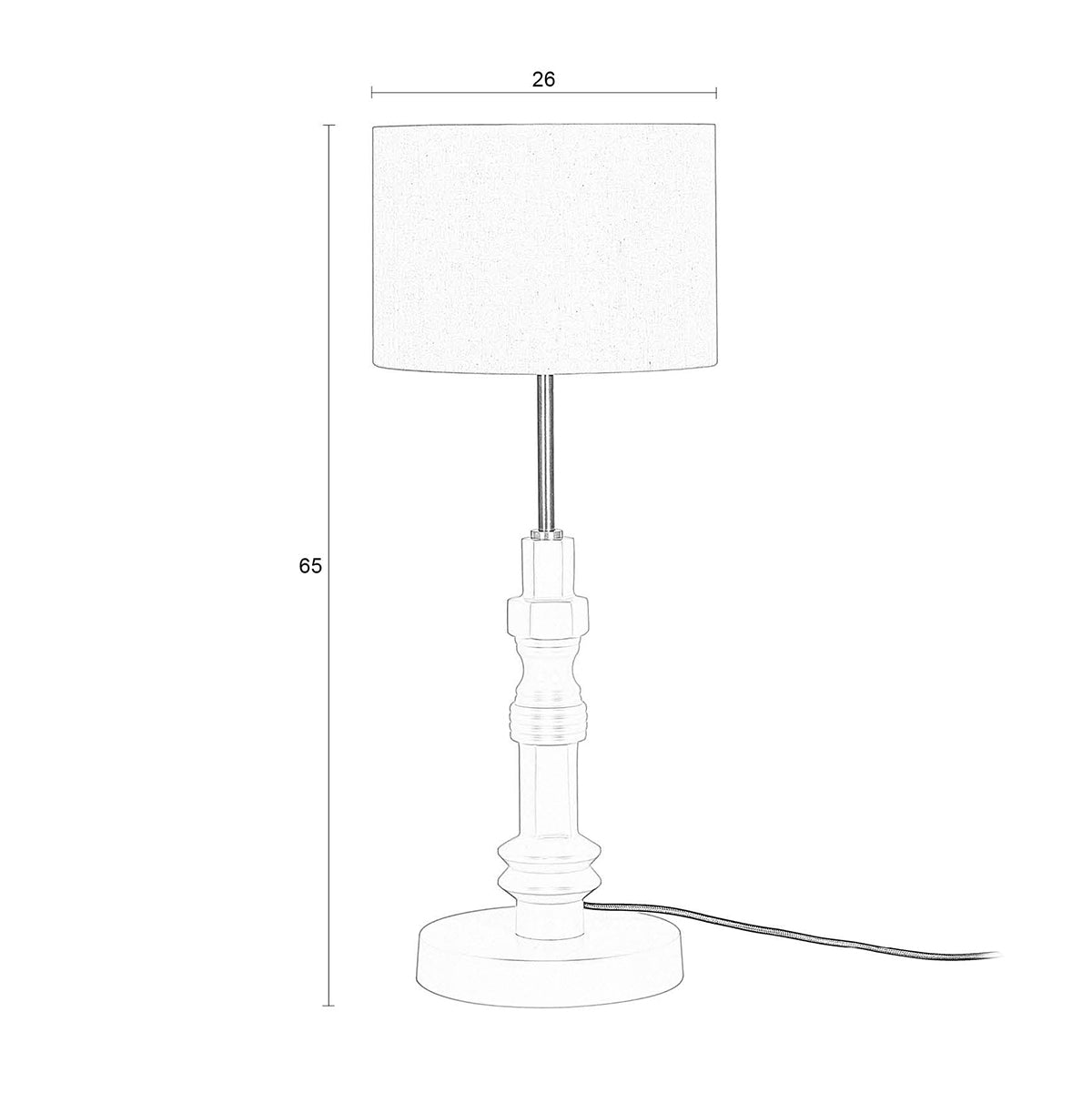 Totem Table Lamp - WOO .Design