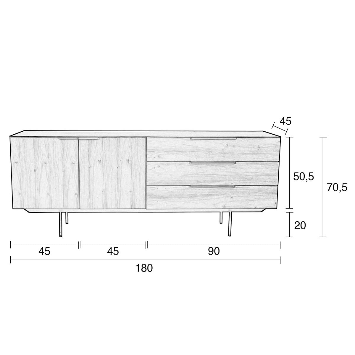 Travis Sideboard