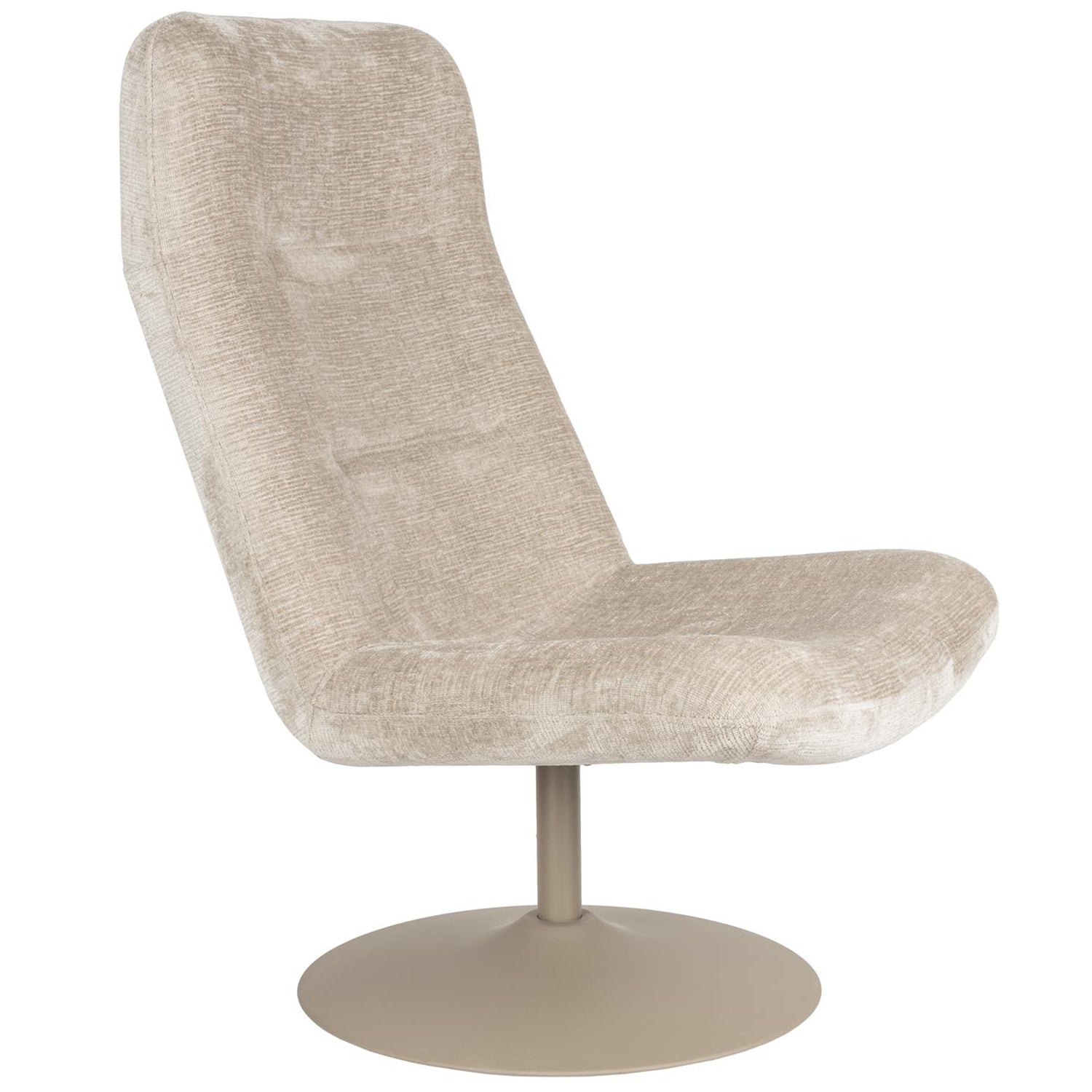Ume Deco Beige Lounge Chair