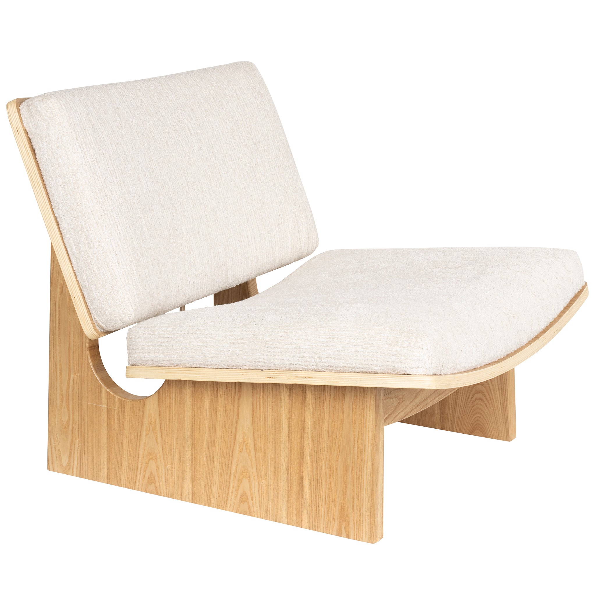 Volana Beige Lounge Chair