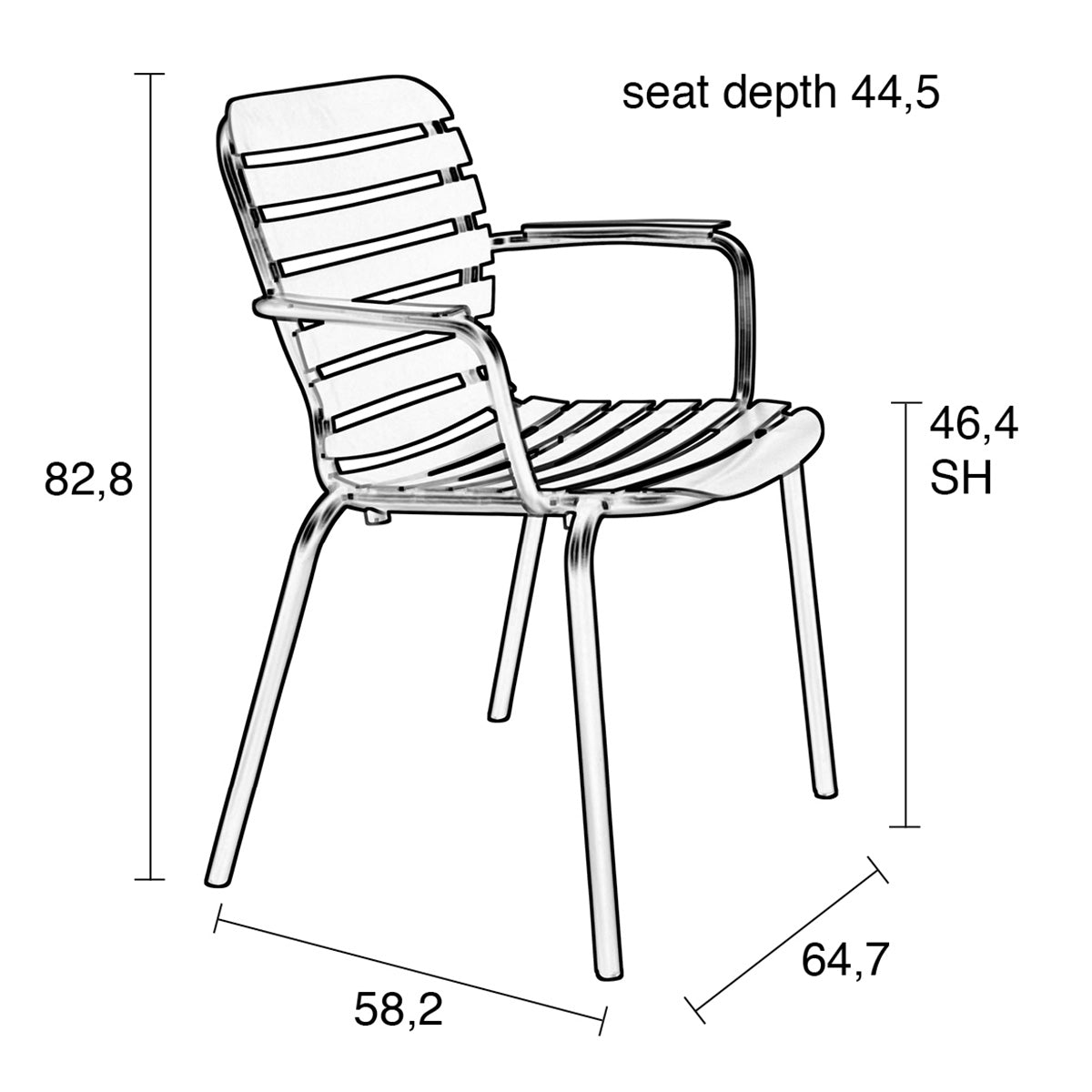 Vondel Garden Armchair