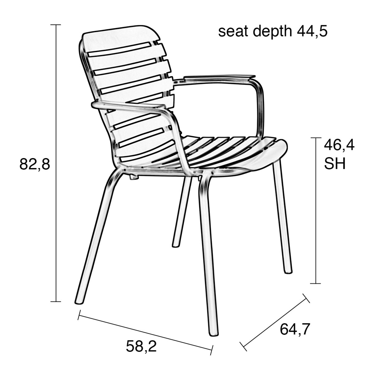 Vondel Garden Armchair