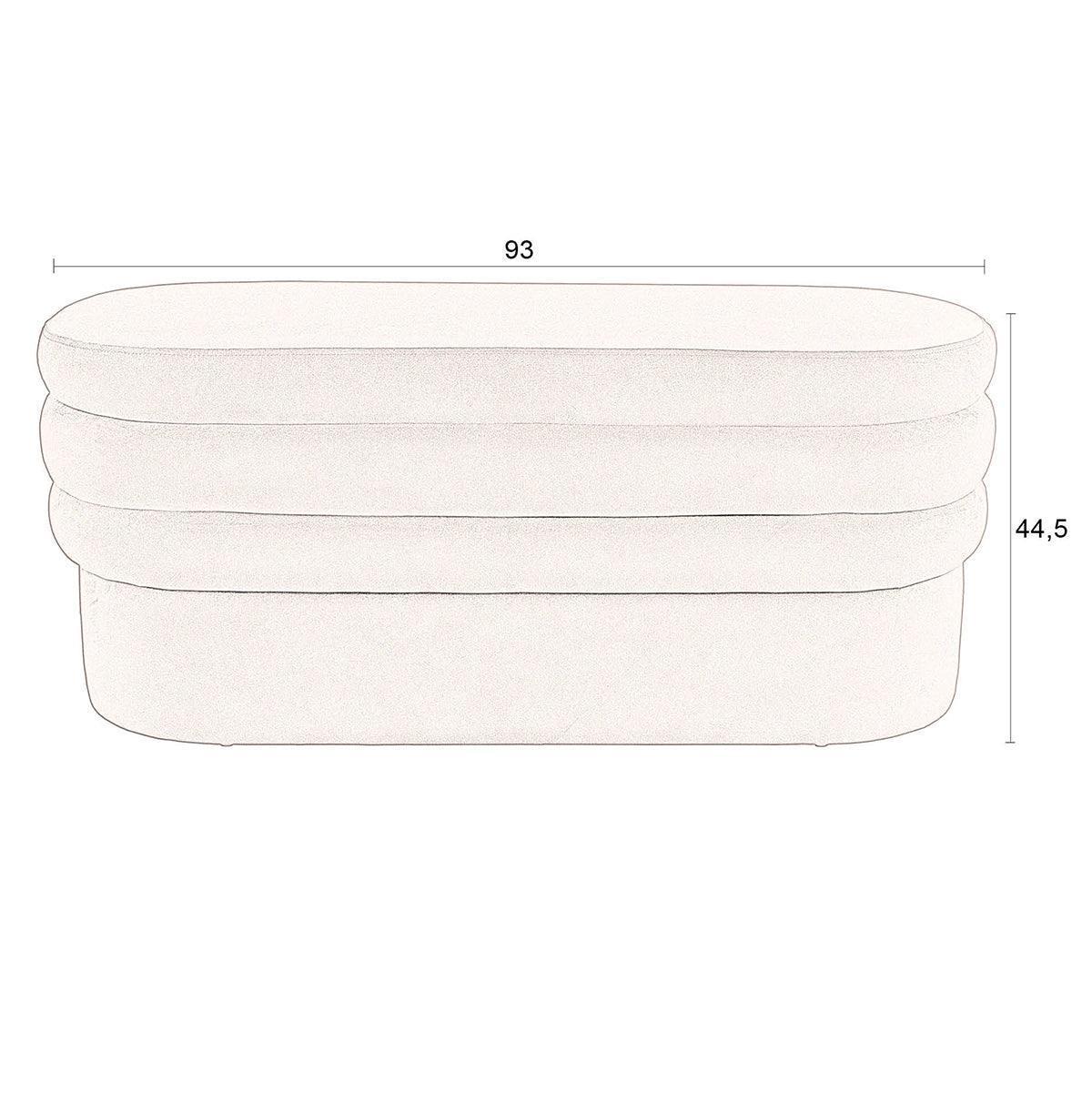 Aditi Velvet Bench - WOO .Design