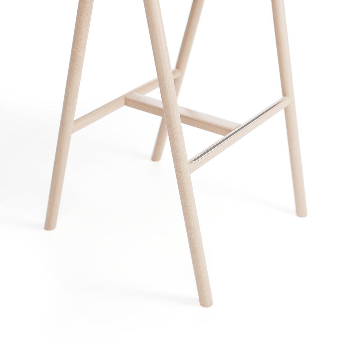 Again Upholstered/Wood Barstool - WOO .Design