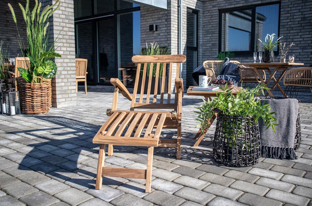 Arrecife Teak Wood Deck Chair - WOO .Design