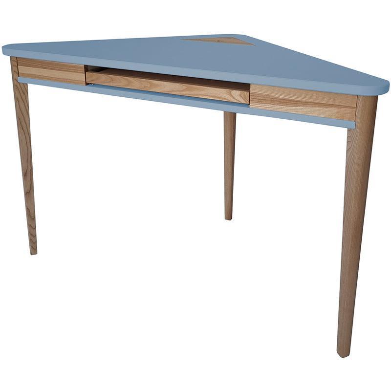 Ashme Corner Desk with Keyboard Tray - WOO .Design