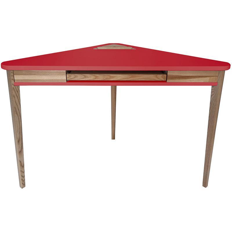 Ashme Corner Desk with Keyboard Tray - WOO .Design