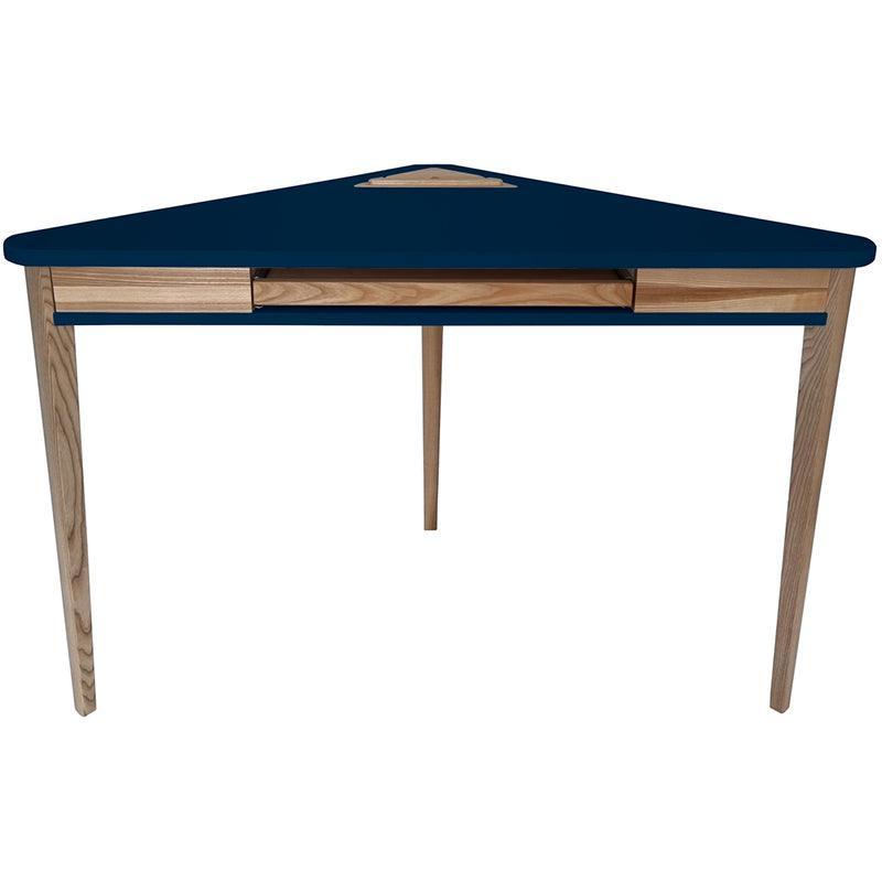 Ashme Corner Desk with Keyboard Tray - WOO .Design
