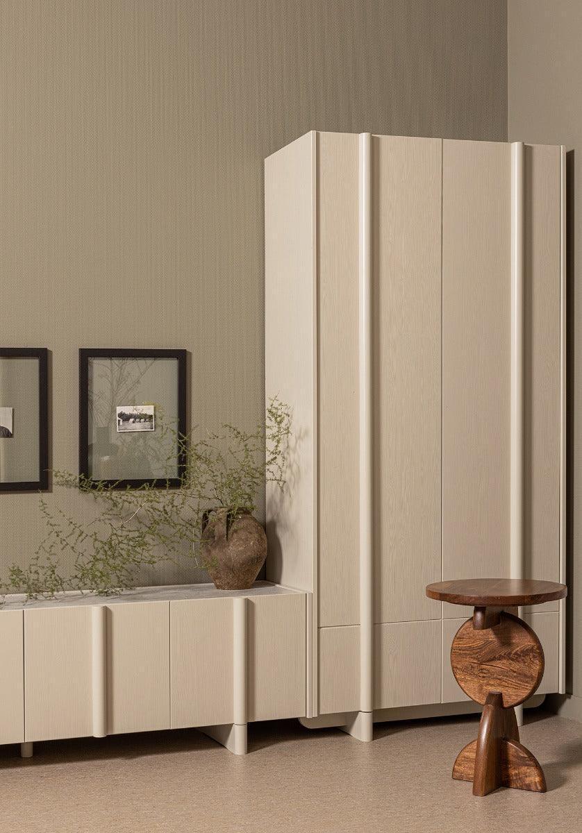 Basu Pine Wood Storage Cabinet - WOO .Design