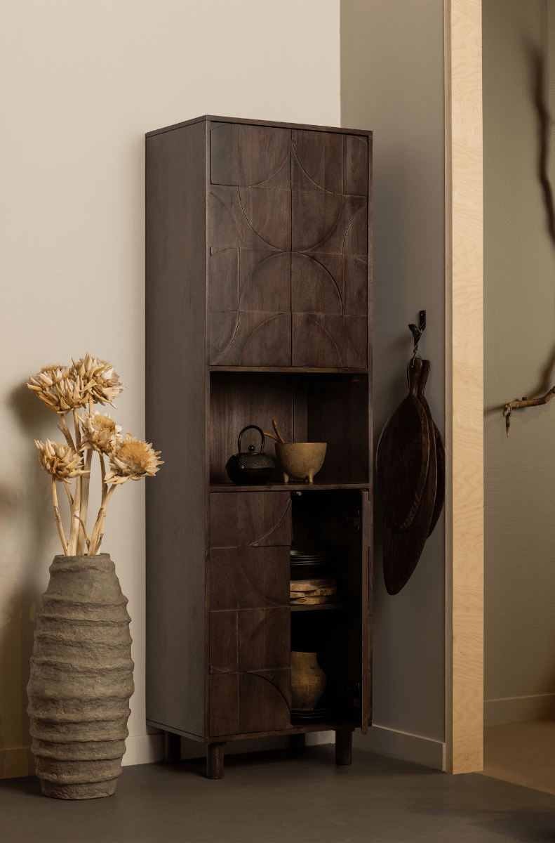 Draw 4 Door Storage Cabinet