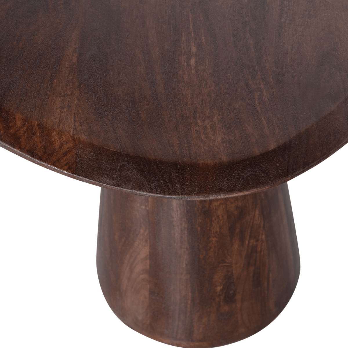 Posture Walnut Mango Wood Side Table