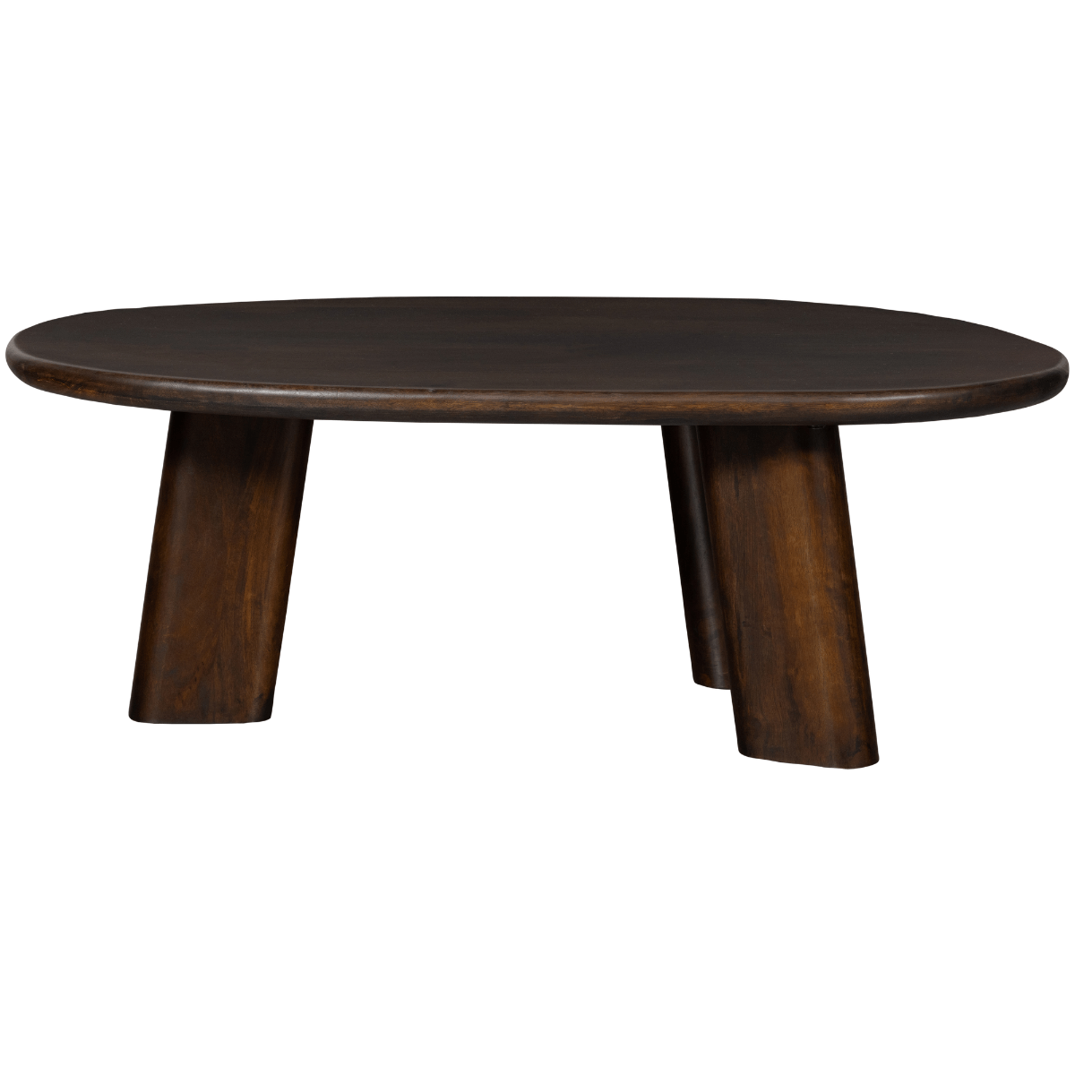 Roundly Mango Wood Coffee Table