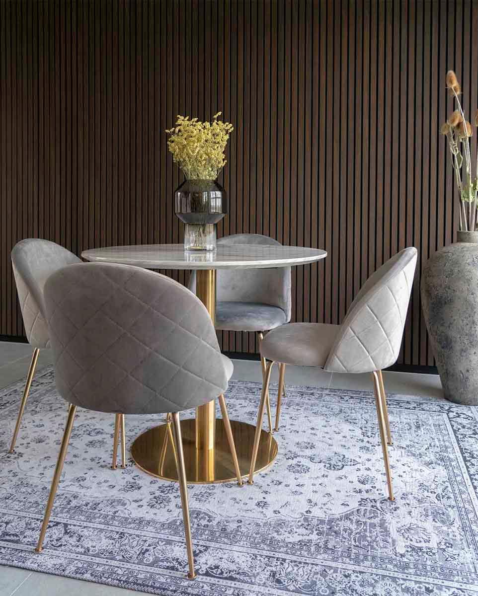Bolzano Marble Look Dining Table - WOO .Design
