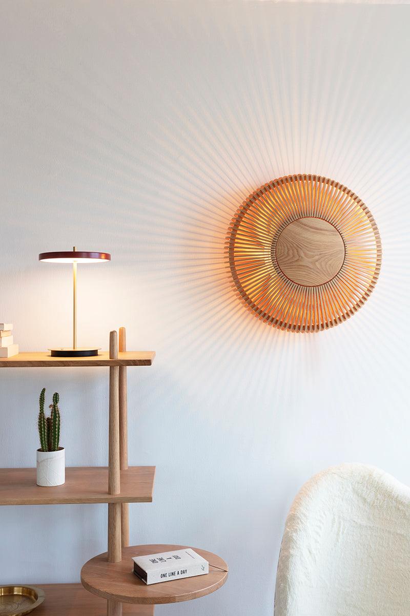 Clava Up Wood Wall Lamp - WOO .Design