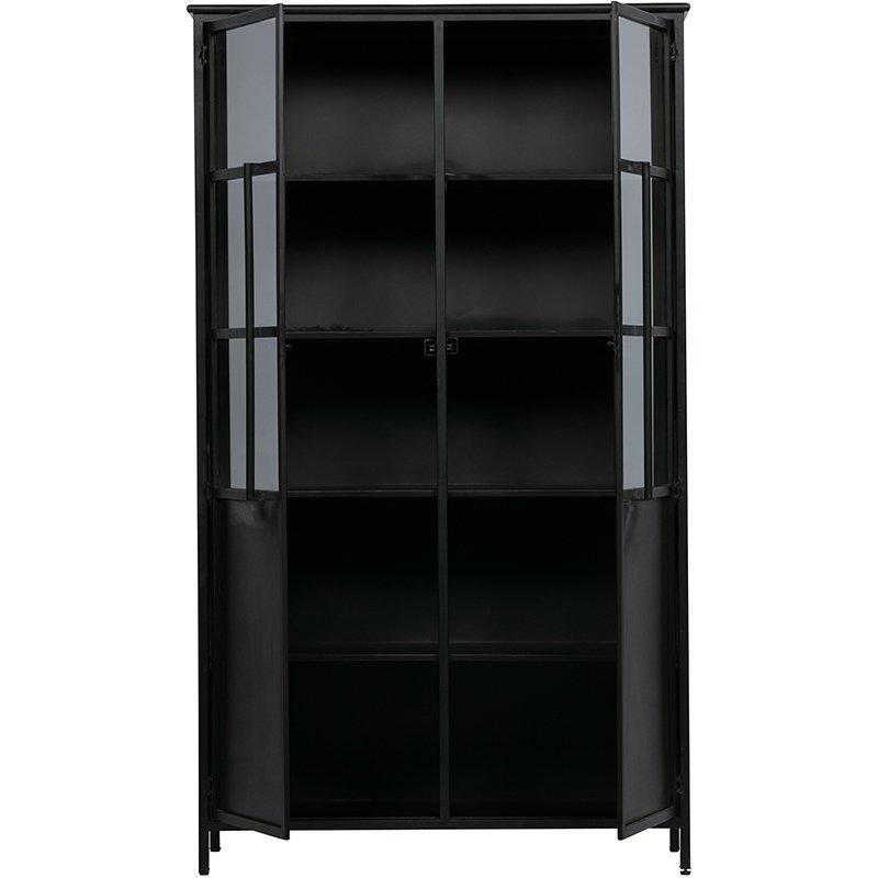 Exhibit Black Metal Cabinet - WOO .Design