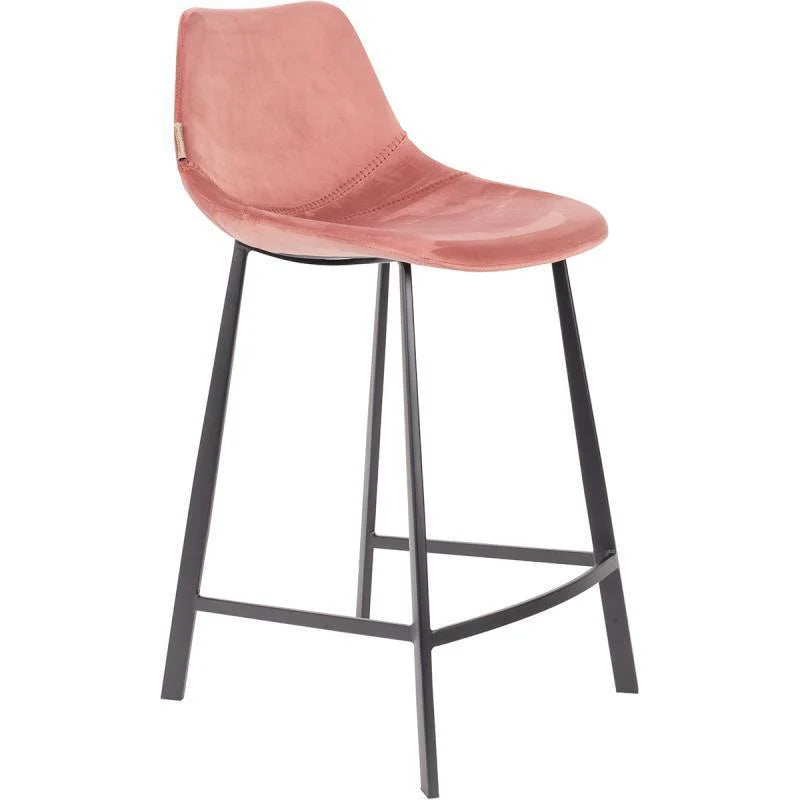 Franky Velvet Barstool - WOO .Design