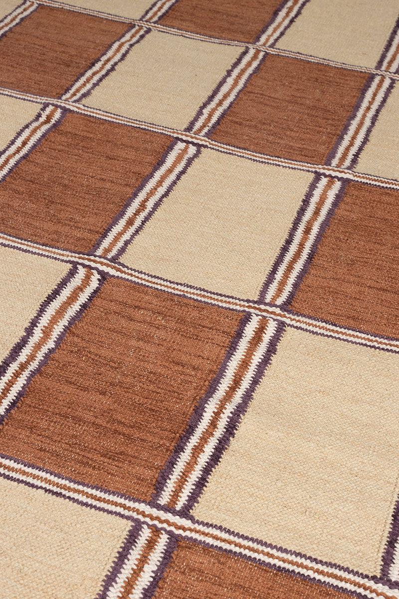 Gambit Beige Cotton Carpet - WOO .Design