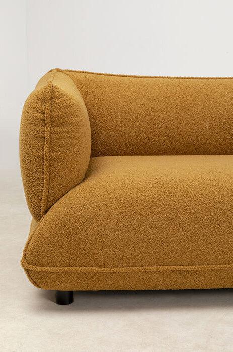 Gigi Curry Brown Teddy Corner Sofa - WOO .Design