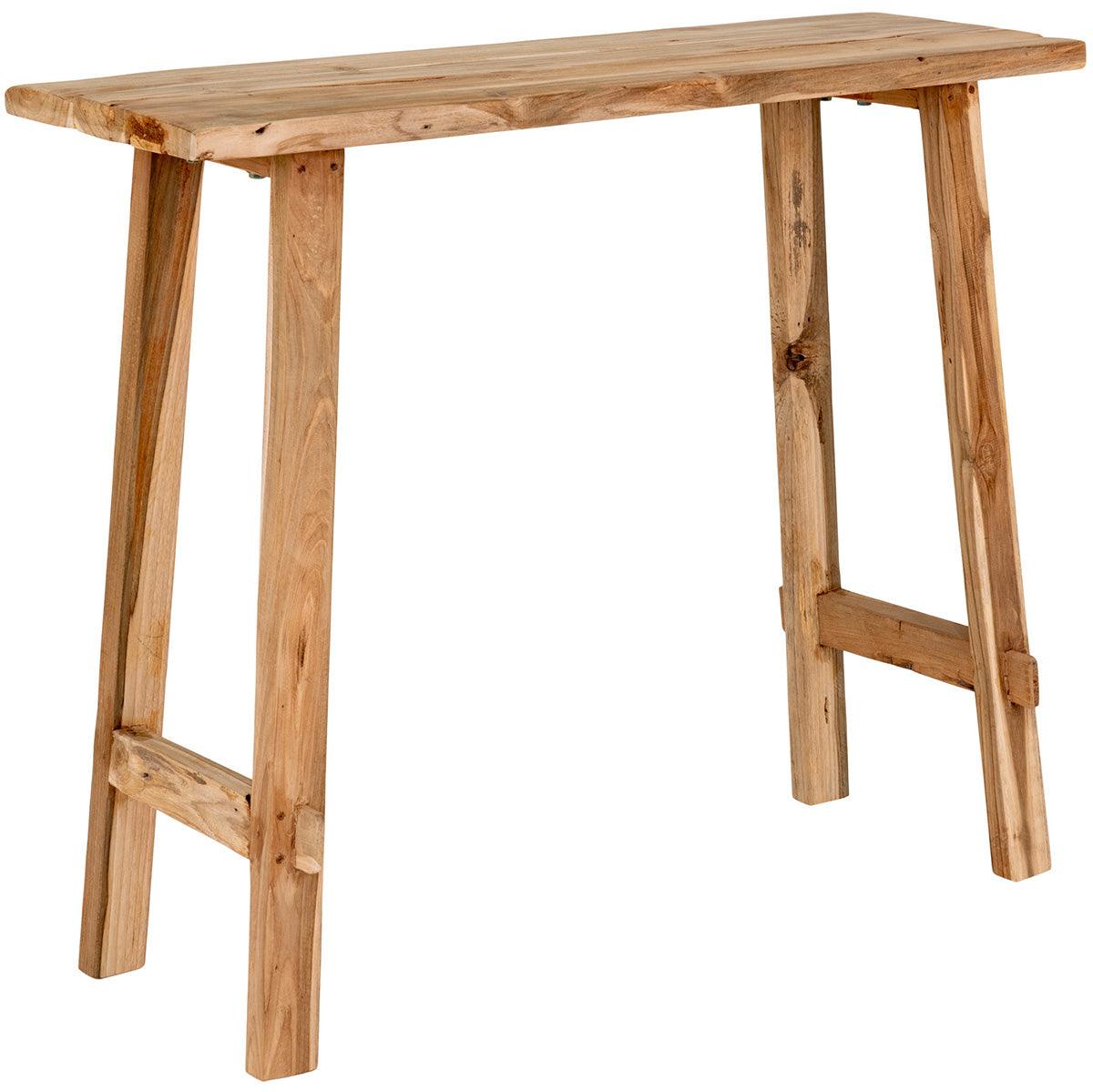 Girona Natural Teak Wood Console Table - WOO .Design