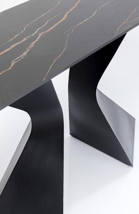 Gloria Black Ceramik Console - WOO .Design