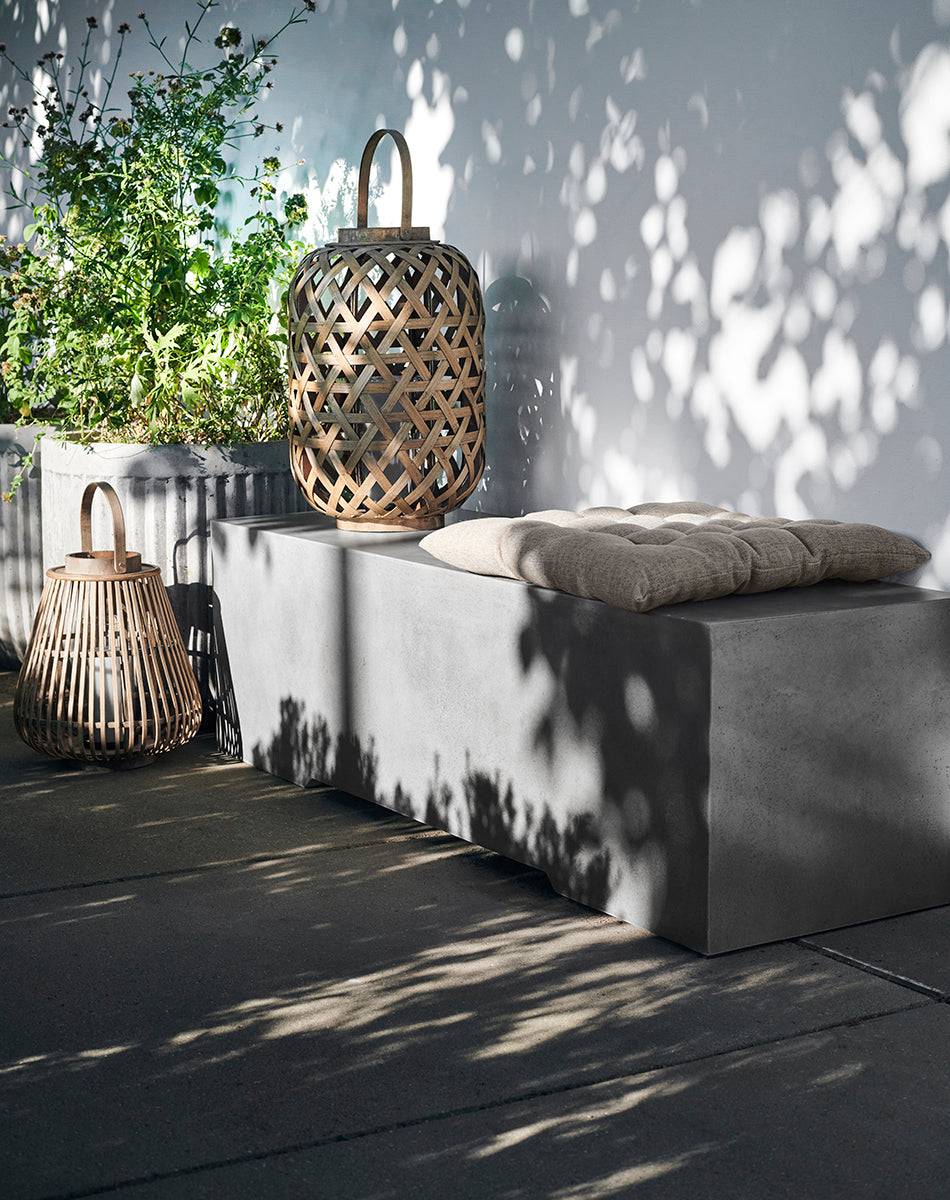 Ceme Grey Bench