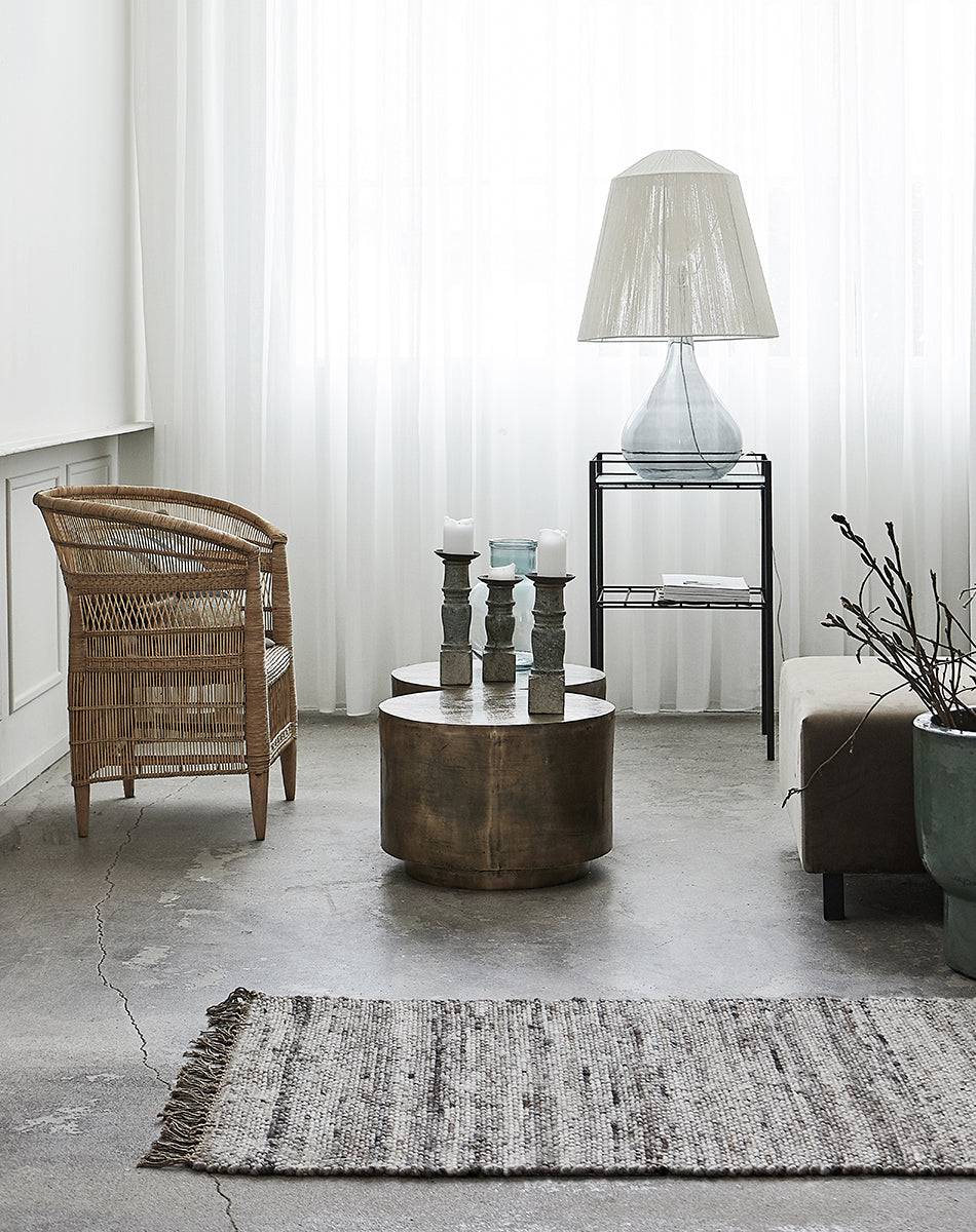Rota Antique Brass Coffee Table