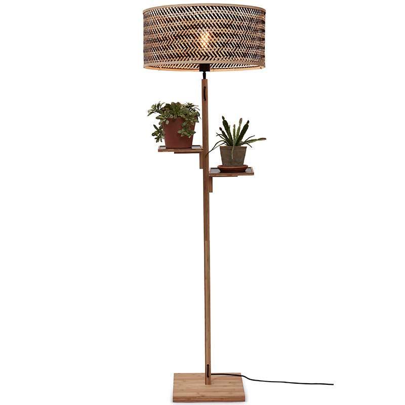 Java Floor Lamp with Shelves - WOO .Design
