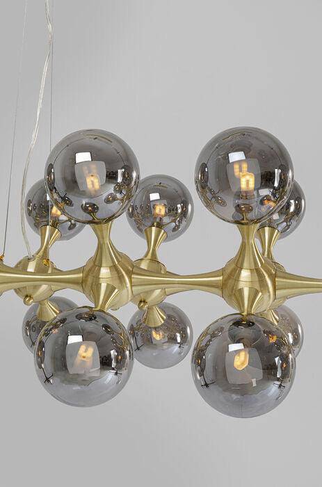 Atomic Ball Brass Pendant Lamp