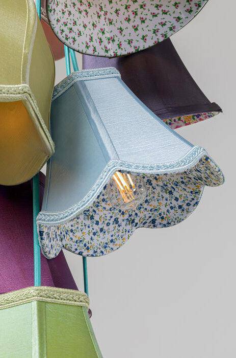 Saloon Flowers Multicolour Pendant Lamp