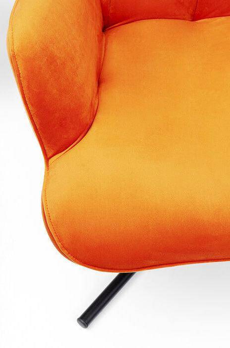 Oscar Velvet Swivel Armchair