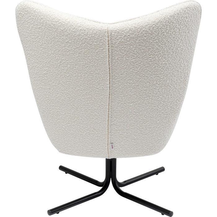 Oscar Cream Boucle Swivel Armchair (Display/Discontinued Collection)