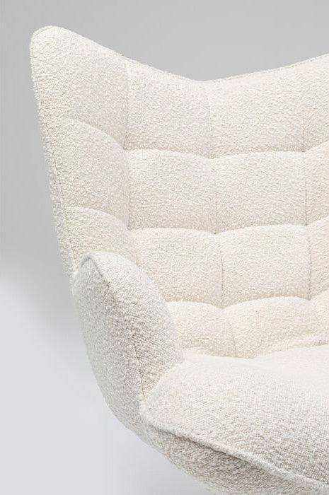 Oscar Cream Boucle Swivel Armchair (Display/Discontinued Collection)