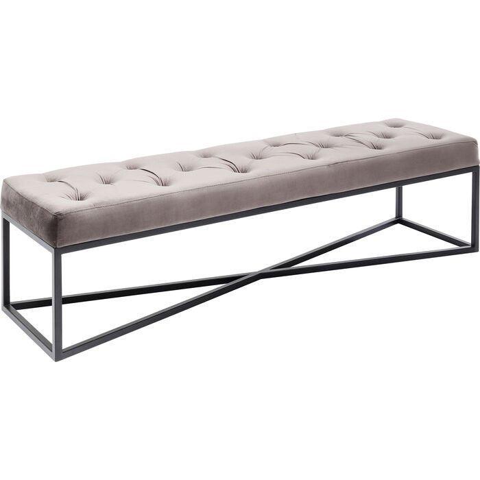 Crossover Grey/Black Bench