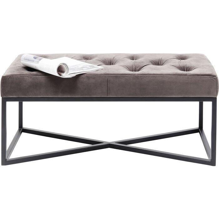 Crossover Grey/Black Bench