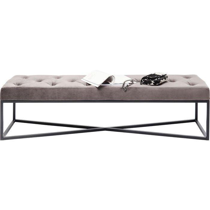 Crossover Grey/Black Bench