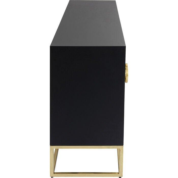 Electro Black/White Sideboard