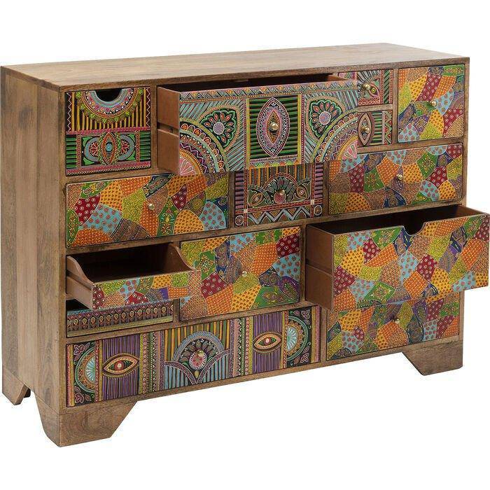 Paradise Multicolour Mango Wood Sideboard