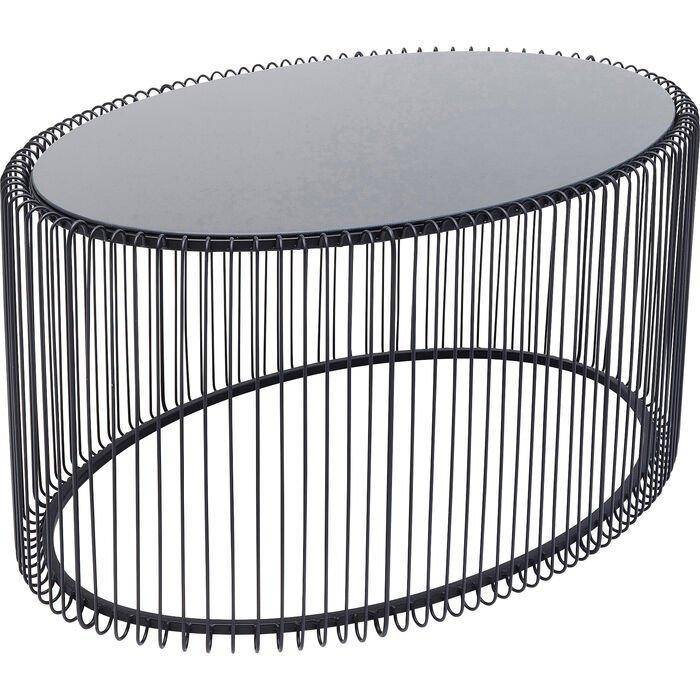 Wire Uno Glass Coffee Table