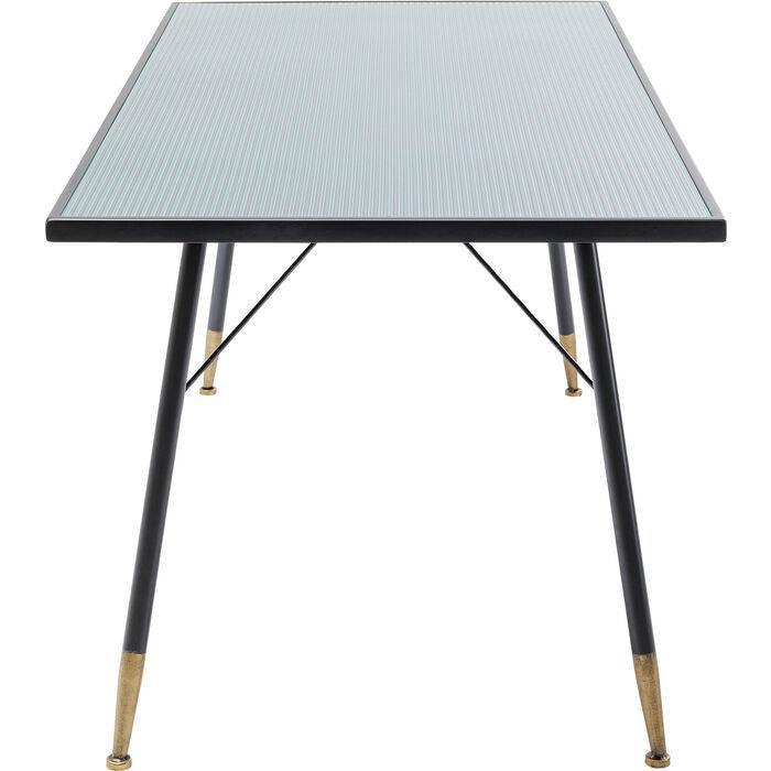 La Gomera Black Metal/Glass Table