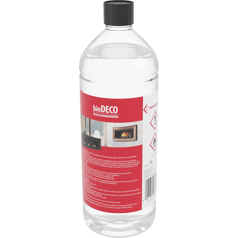 Bioethanol Fuel for Bio Fireplaces 1L