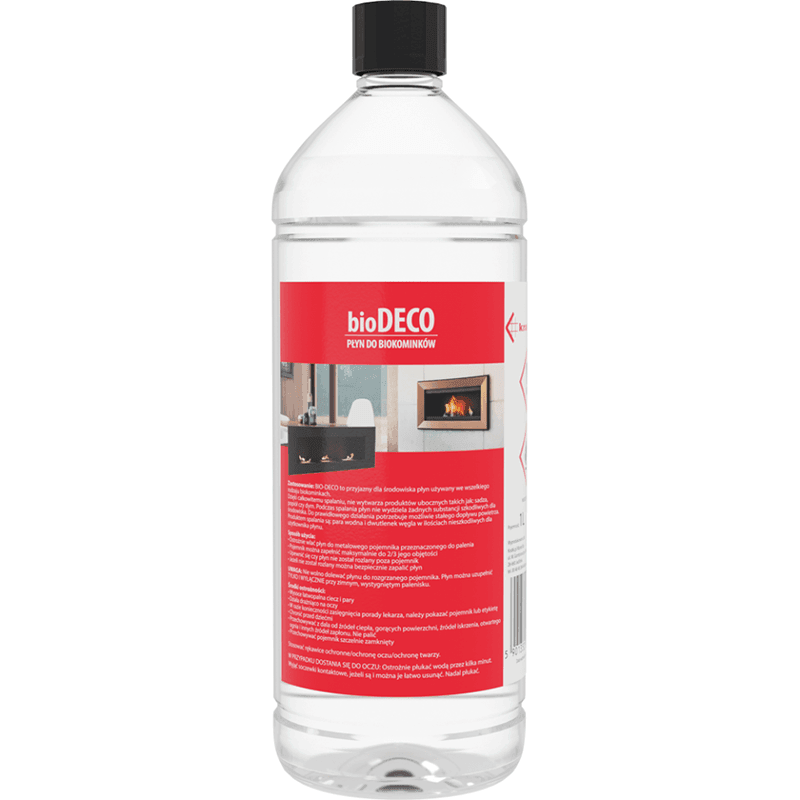 Bioethanol Fuel for Bio Fireplaces 1L