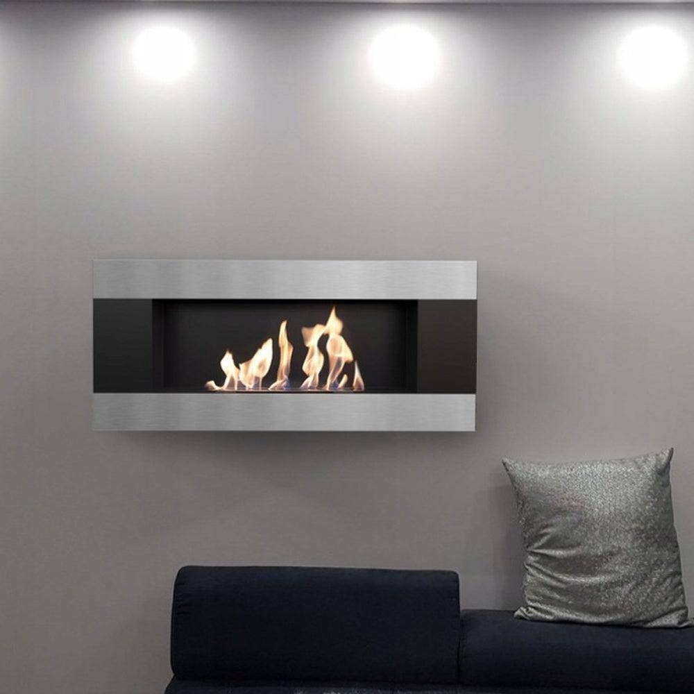 Delta 2 Horizontal Bio Fireplace
