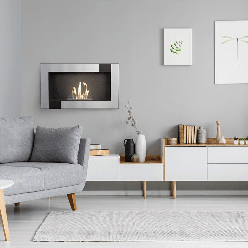 Golf Qube Bio Fireplace (Dispaly)