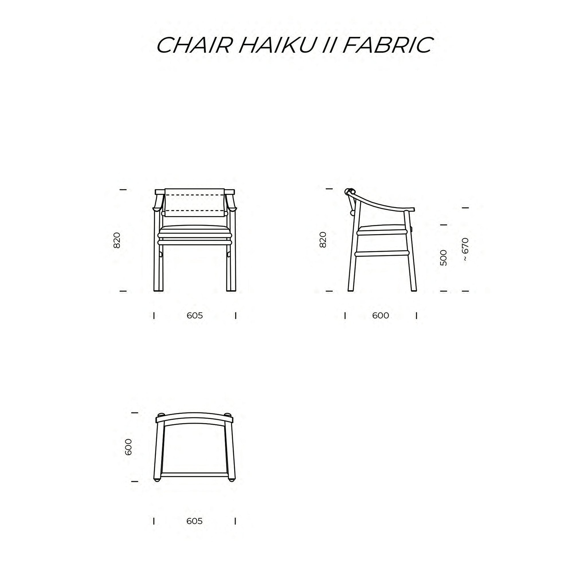Kairo II Upholstered Chair with Armrests